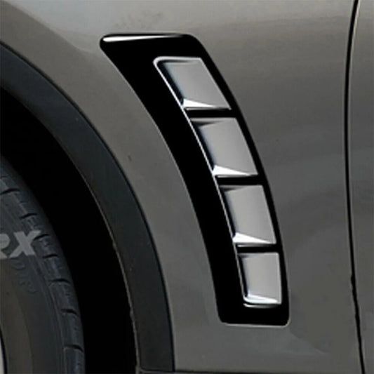 Glossy Piano Black Exterior Side Fender Air Intake Cover for Infiniti FX35/QX70. n