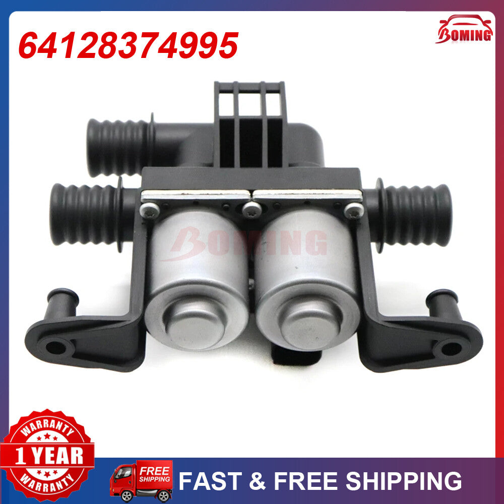 New A/C Heater Water Valve Dual Solenoid for BMW M5 M6 525i 525xi Q