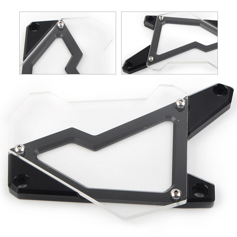CNC Front Sprocket Chain Guard Cover Black for BMW HP4 S1000RR S1000R S1000XR