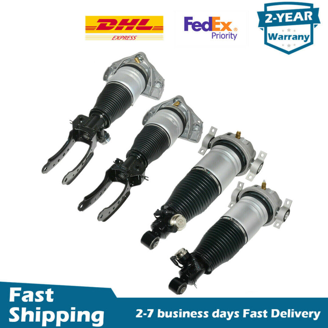 4PCS Front Rear Suspension Shock Struts Set for Porsche for Cayenne 9PA 2003-2010