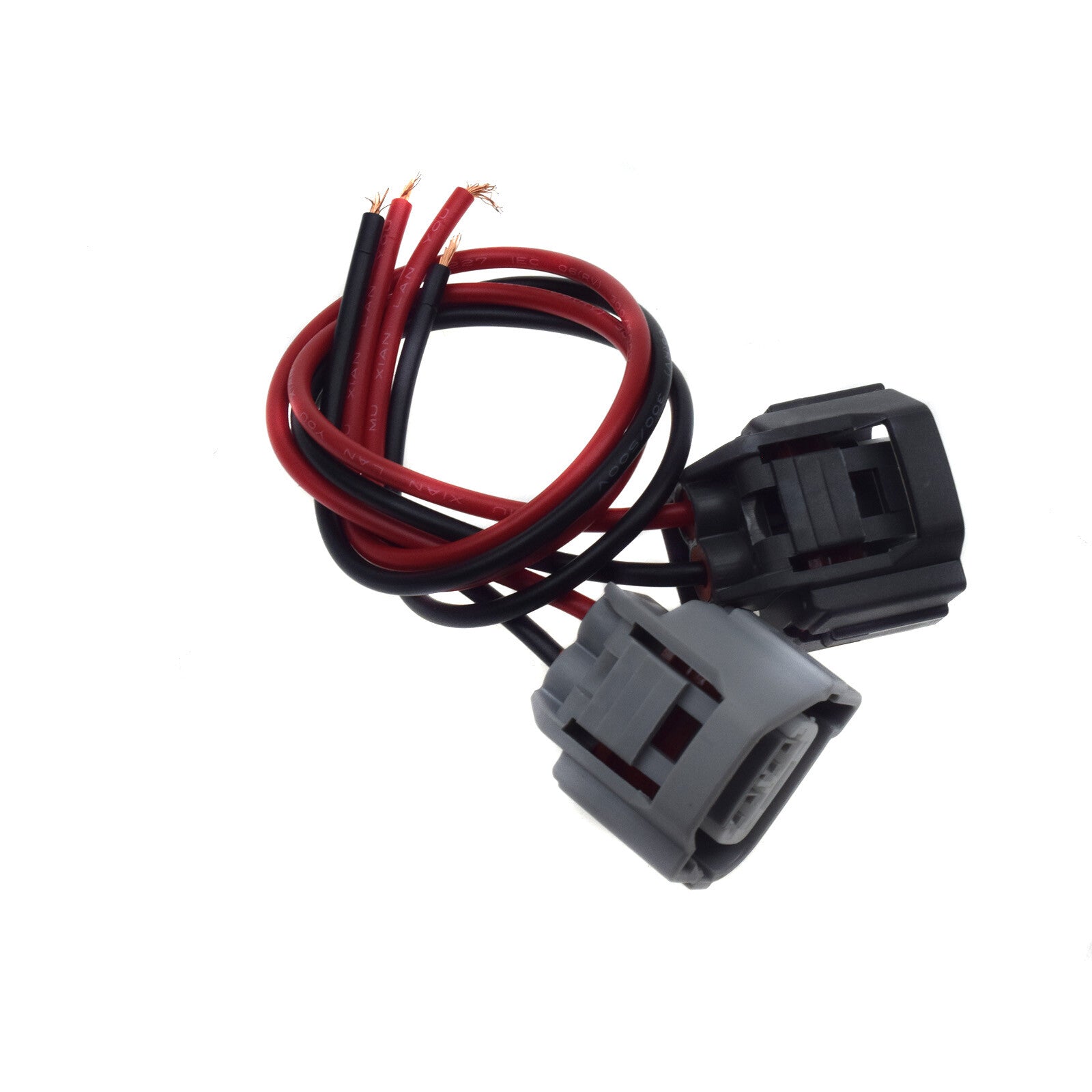 One pair of Ignition coil connector harness 2 pin 2 way for for Hyundai Accent for Kia - v
