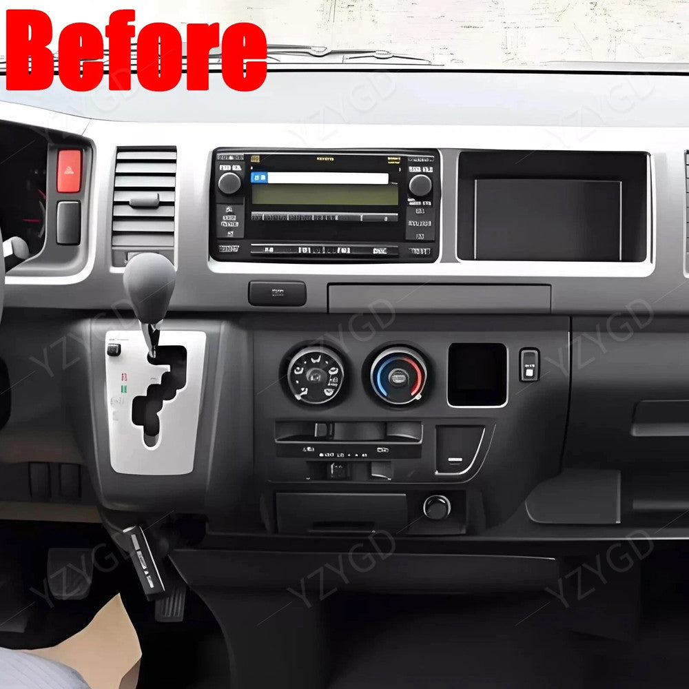 7inch Android Auto CarPlay for Toyota Hiace 2004-2019 Car Radio Stereo GPS Wifi