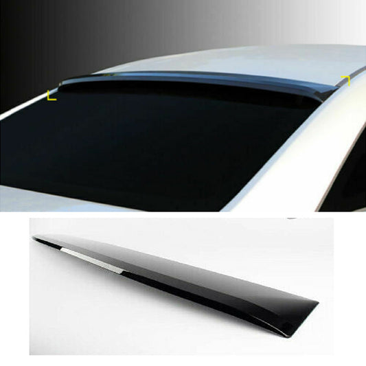 for Hyundai Sonata 2011-2014 Gloss Black Rear Roof Window Visor Lip Spoiler Wing