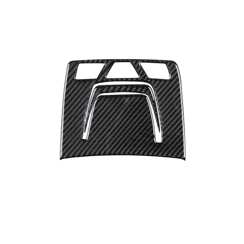 Red Carbon Fiber Front Door Corner Speaker Trim For 6 E63 E64 2004-10 v