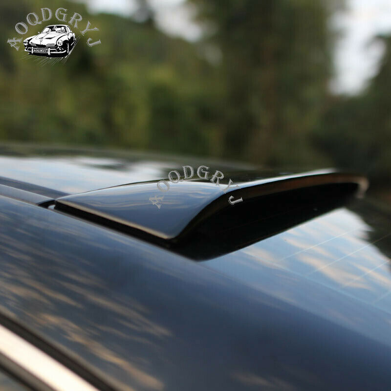 for Honda Accord 2014-17 Black ABS Rear Window Roof Lip Spoiler Visor Wing Trim