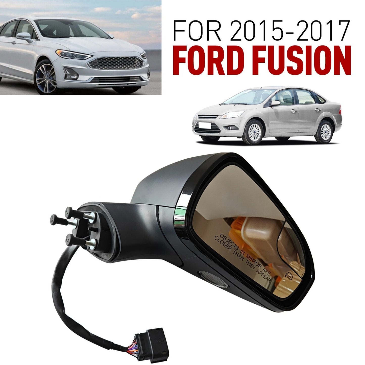 For 2015-17 for Ford Fusion 11Pin FS7Z17682CBPFM Passenger Side Electric Door Mirror