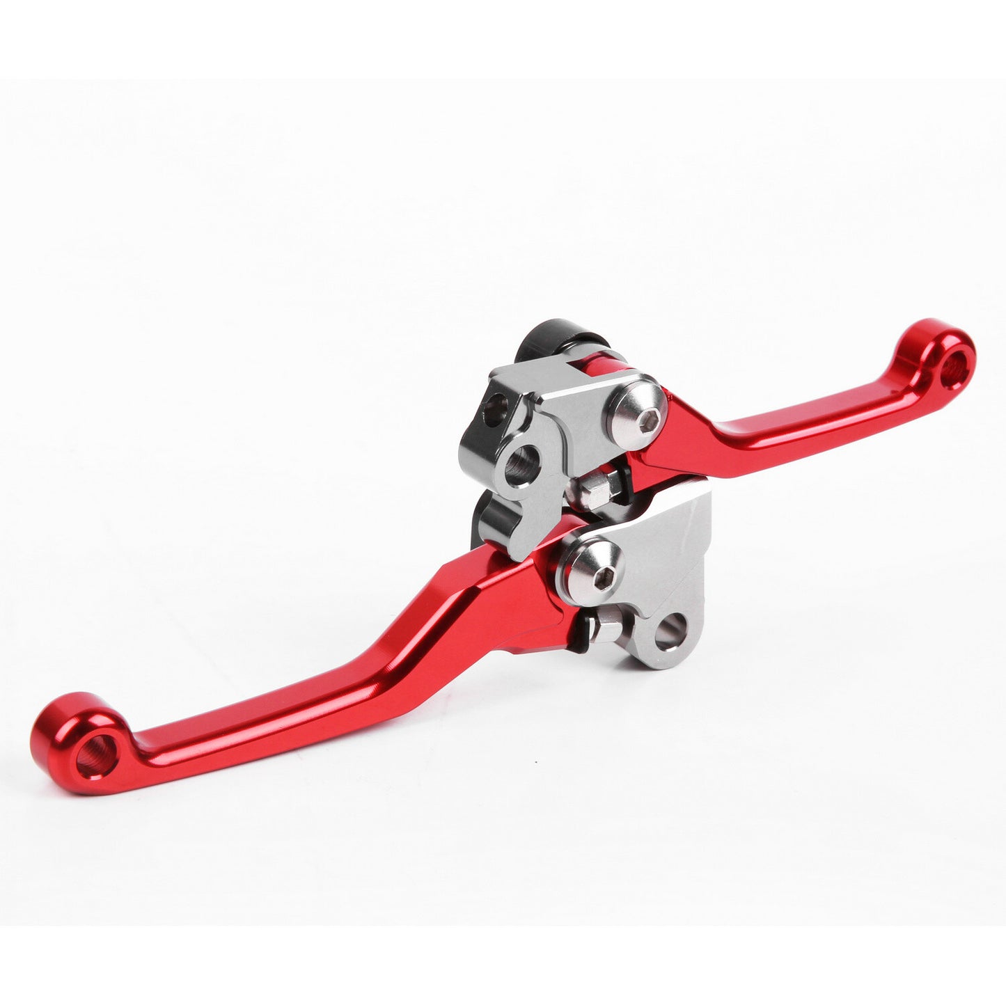 for Honda CR125R CR250R 2004-2007 Clutch Brake Levers CNC Pivot Red US 2005 2006