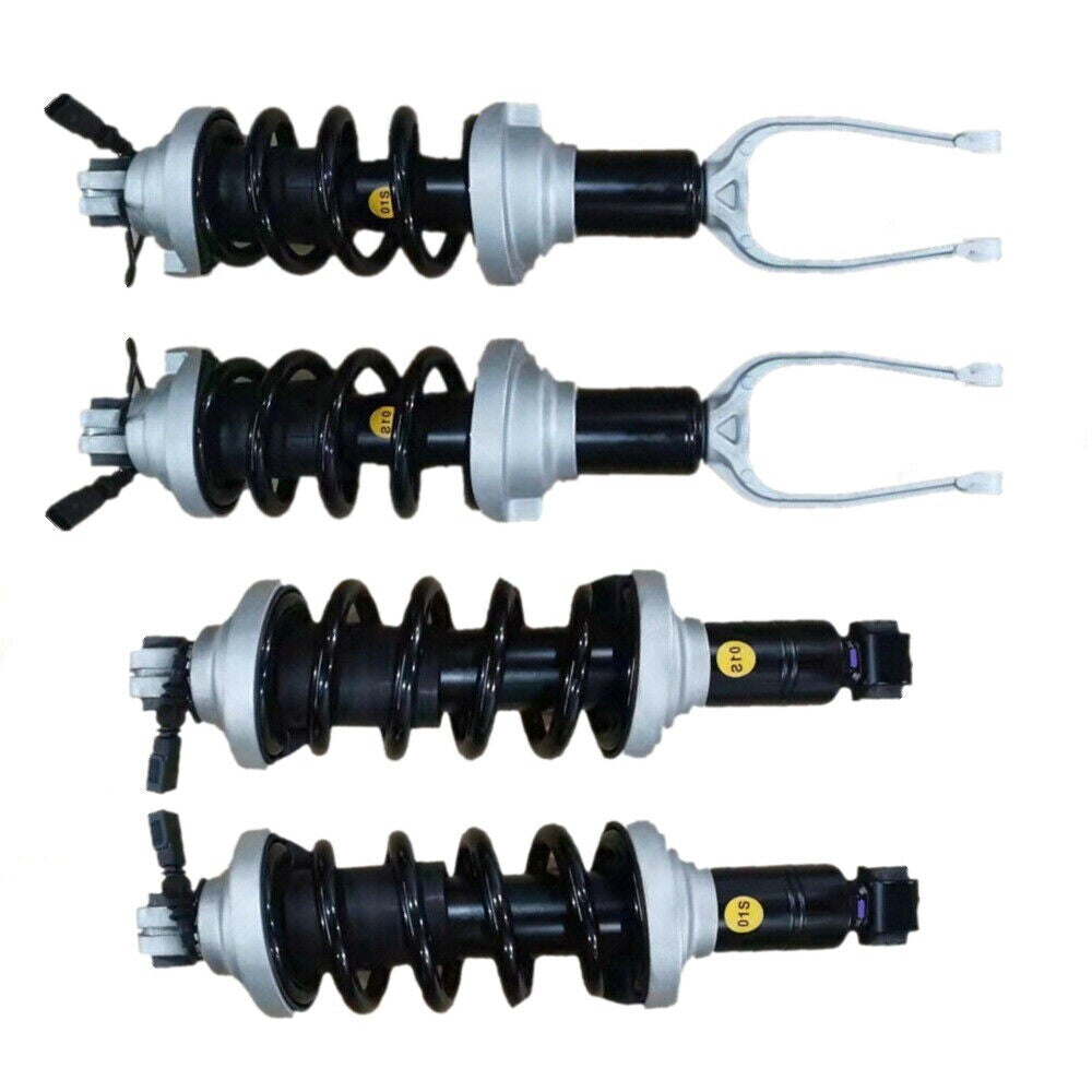 4X for Audi R8 V10 V8 16-21 Front Rear Shock Absorber Struts Magnetic Ride 5.2L n