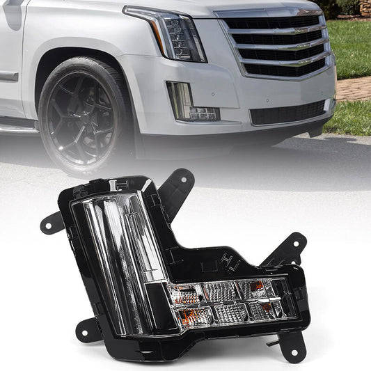 For 2015-2020 for Cadillac for Escalade w/o Crash Brake Bumper Fog Light Lamp Passenger