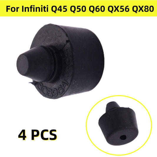 4x New Door Rubber Bumper Stopper for Infiniti Q45 Q50 Q60 QX56 QX80 80896-AR000 Q