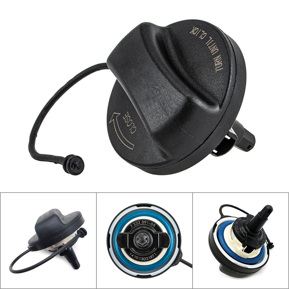 Car Fuel Tank Gas Cap 16117222391 ABS Fit for BMW 3 5 6 7 Series X1 X5 X3 X6 Black