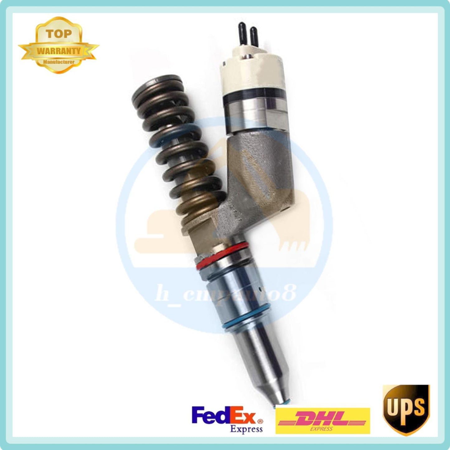 Fuel Injector 374-0751 30R-0004 for Cat C15 Engine 990H 990K Loader D10N D10R