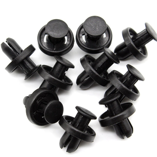 10pcs Engine Cover Clips Fender Liner Retainers Screws Trim Mountings for Subaru