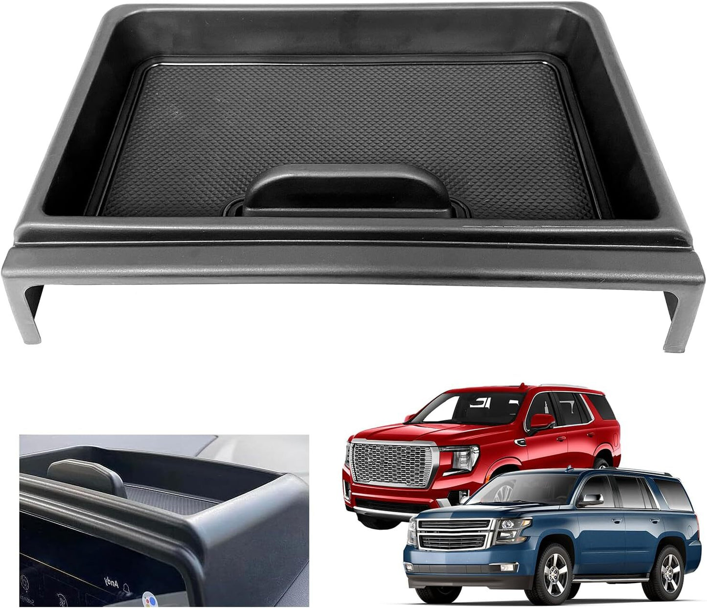Suitable for 2021-2024 for GMC for Yukon Dashboard Storage Center Console Storage Box Insert Tray n