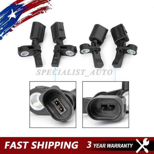 4PCS ABS Sensor for VW Polo 2017 TSi 1.2L WHT003857 WHT003858 WHT003863