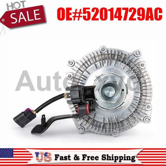 Cooling Radiator Fan Clutch 52014729AC for DODGE for RAM 2500 3500 4500 2013-2018 Q