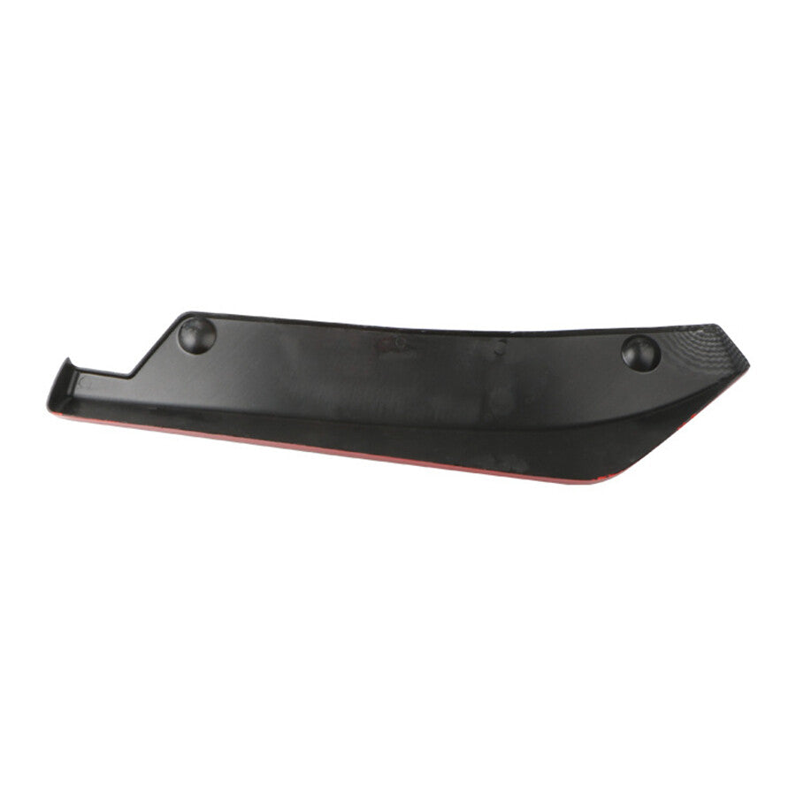 Carbon Fiber Look Car Rear Lower Bumper Diffuser Fin Spoiler Lip Wing Splitter
