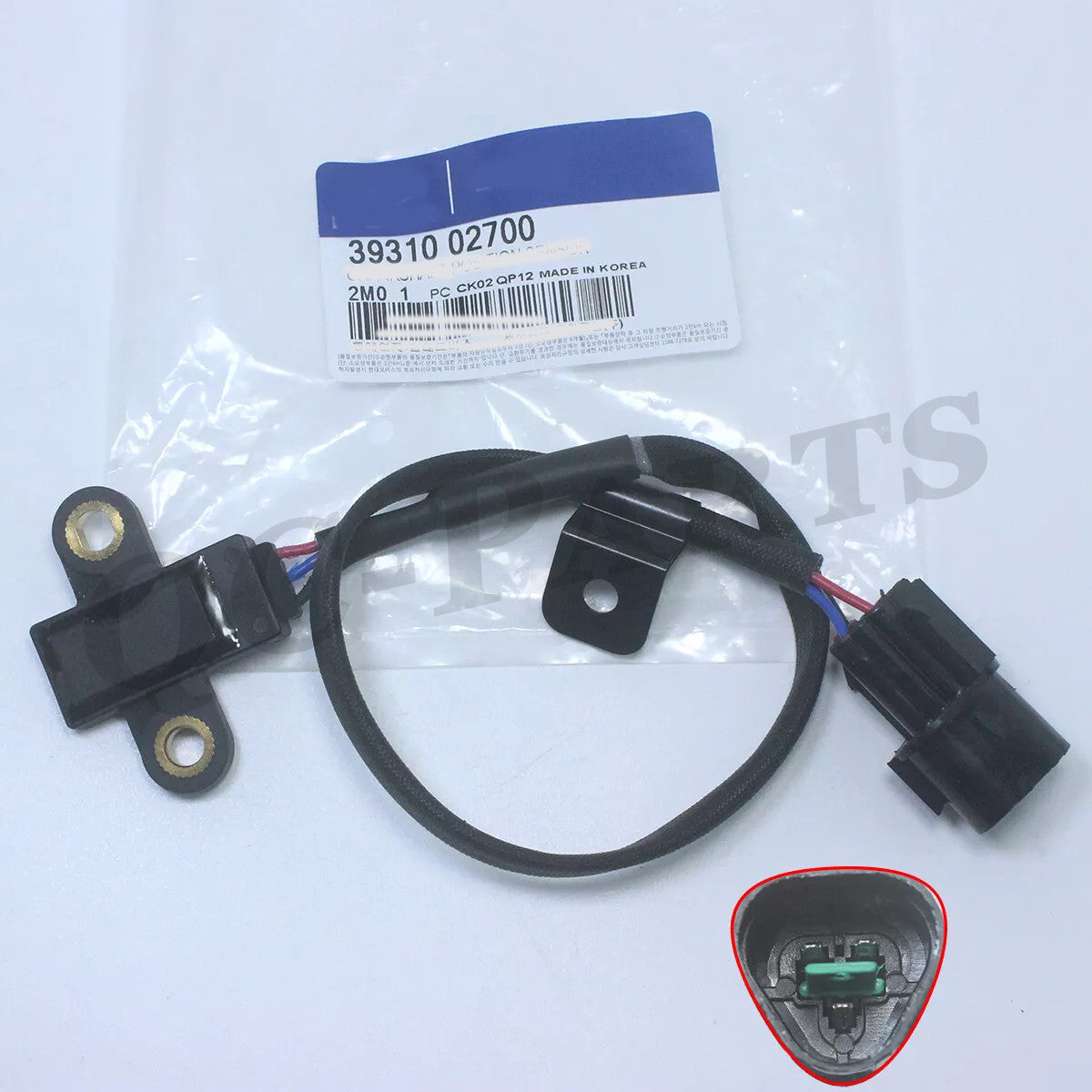 One crankshaft position sensor is suitable for Hyundai Atos I10 Getz and for Kia Picanto 3931002700