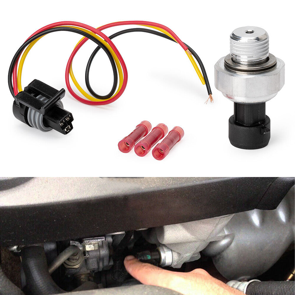 Engine oil pressure sensor switch with wiring suitable for Impala Malibu 3.5L and 3.9L engines. n