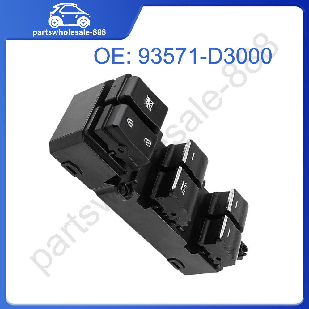 Auto 93571-D3000 LHD Master Power Window Switch for Hyundai for Tucson 2016-2018