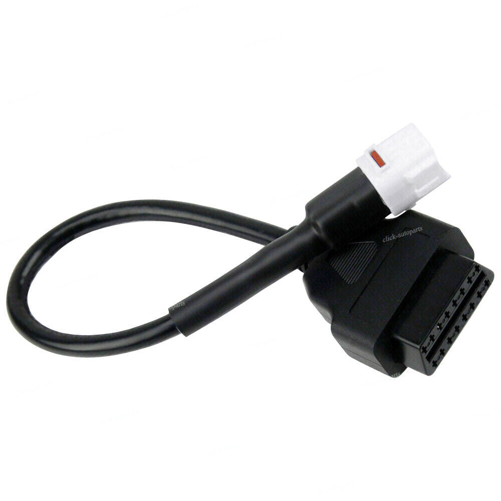 for Yamaha R1 R6 MT09 OBD2 OBDII Cable Diagnostic Adapter Connector 4Pins Q