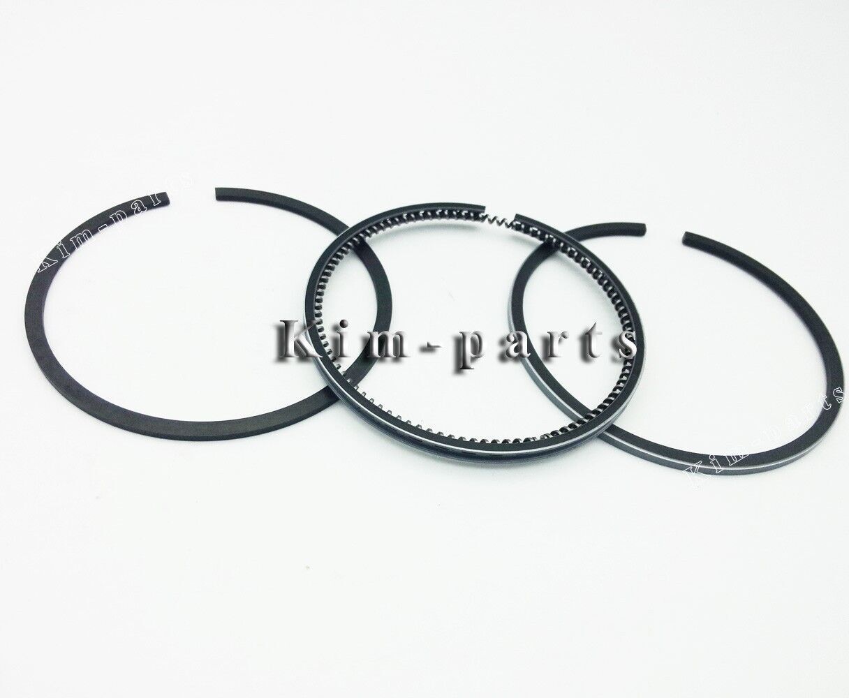Three new sets of piston rings (31A17-00010) for S3L/S3L2 engines.