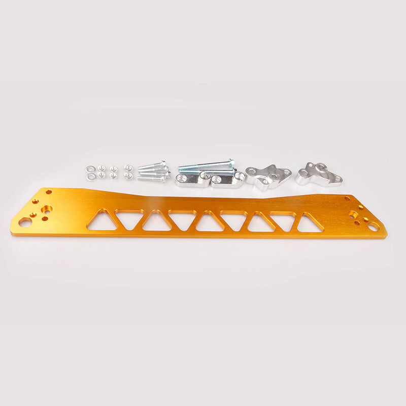 Billet Rear Lower Subframe Brace Tie Bar for 1996-2000 for Honda for Civic EG Gold