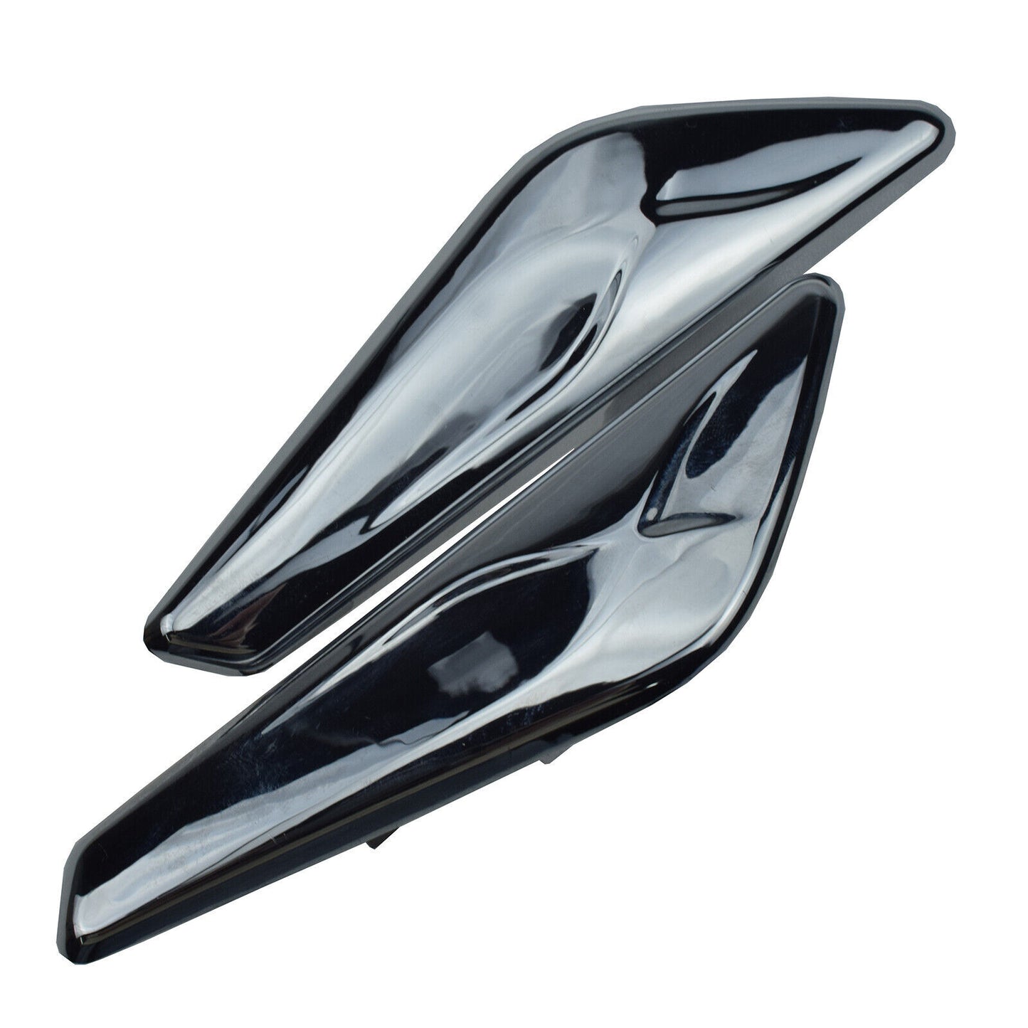 for BMW X3 X4 F25 F26 New Pair Chrome Front Left Right Side Fender Trim Finisher