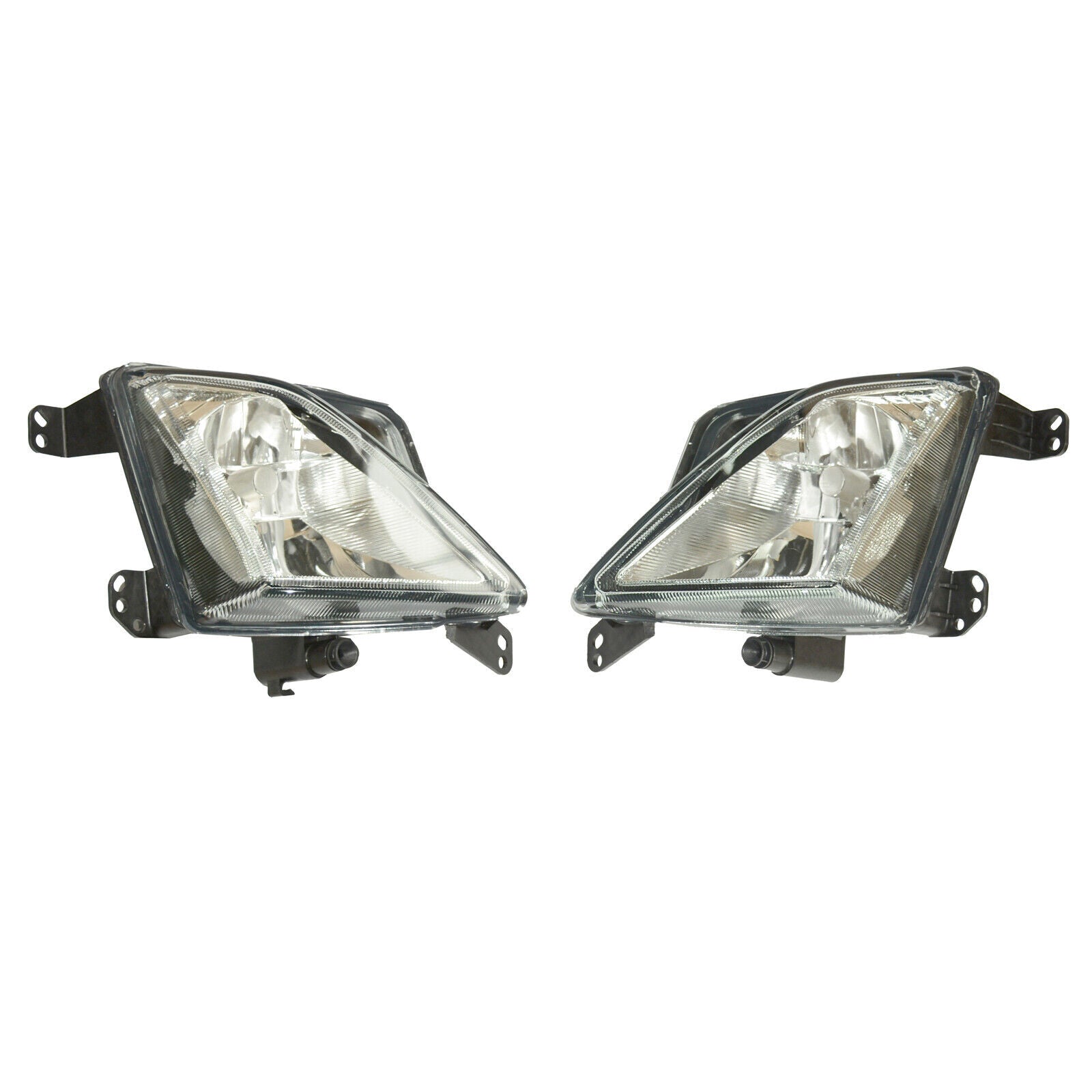 Fog Lights Front Bumper Driving Lamps Clear Lens Pair for Ford Focus 2019-2020