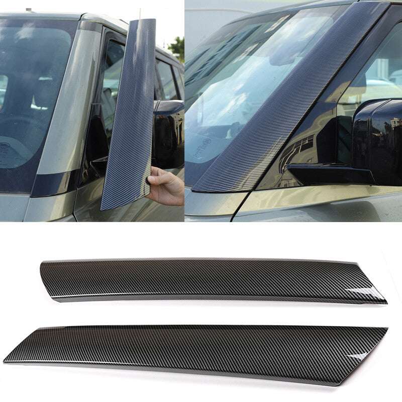 Carbon Fiber Rear Roof Camera Cover Trim for C8 for Corvette Adjustable Z06 Z51 2020-24- v