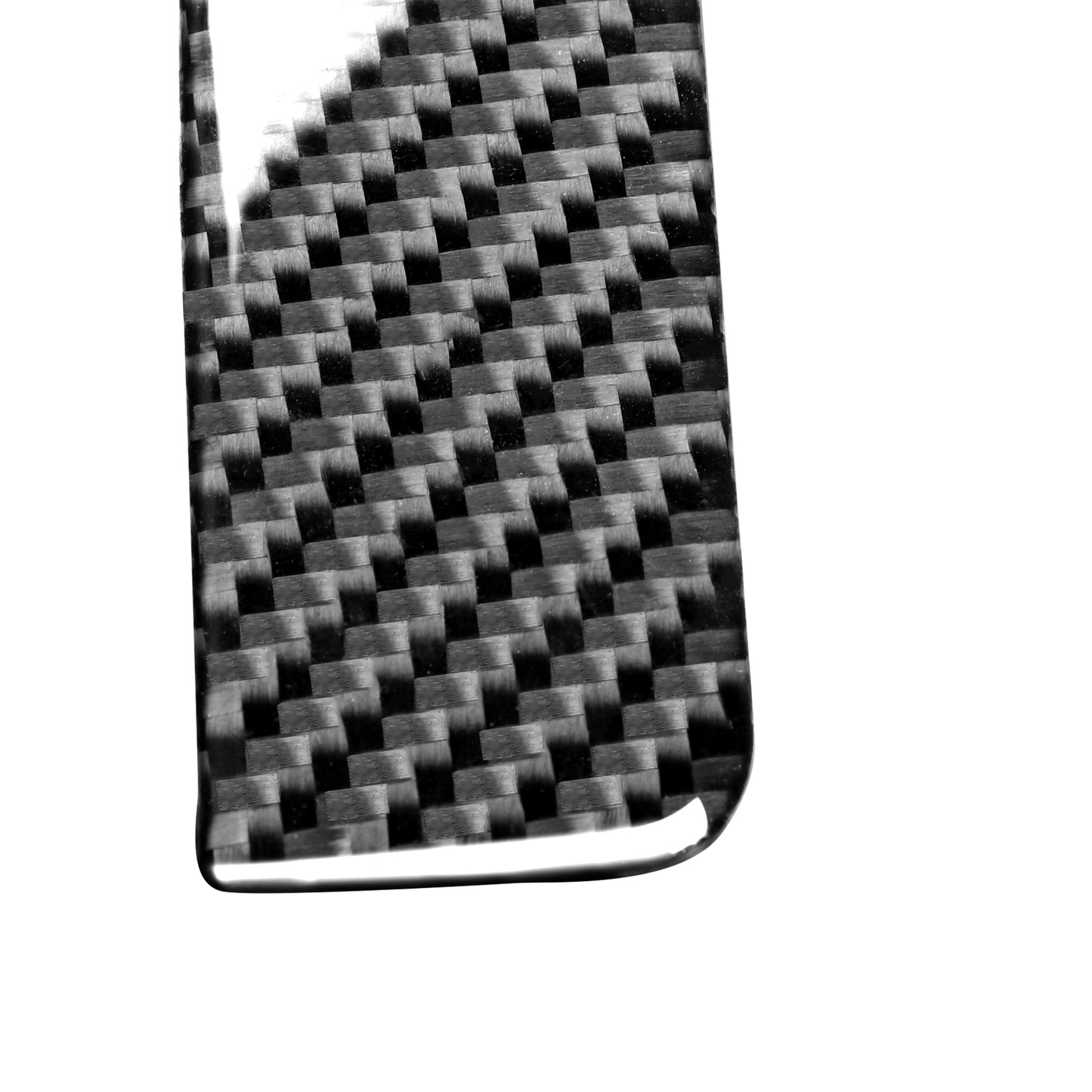 Carbon Fiber for Co -pilot Storage Box Panel Cover Trim for Mitsubishi Lancer 2008-15