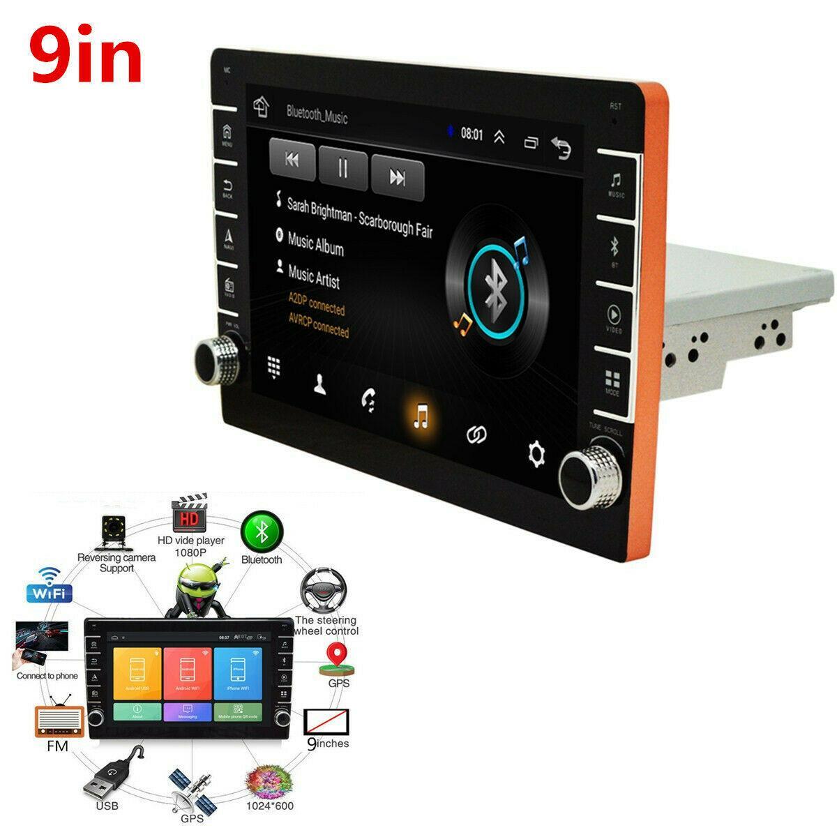 Android 8.1 Touchscreen Stereo Radio MP5 Player Kit with GPS/WiFi/FM/USB, Car-Friendly n
