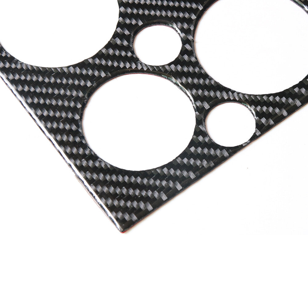 Red Carbon Fiber Sun Visor Mirror Frame Cover Trim For X5 E70 X6 E71 2008-13 v