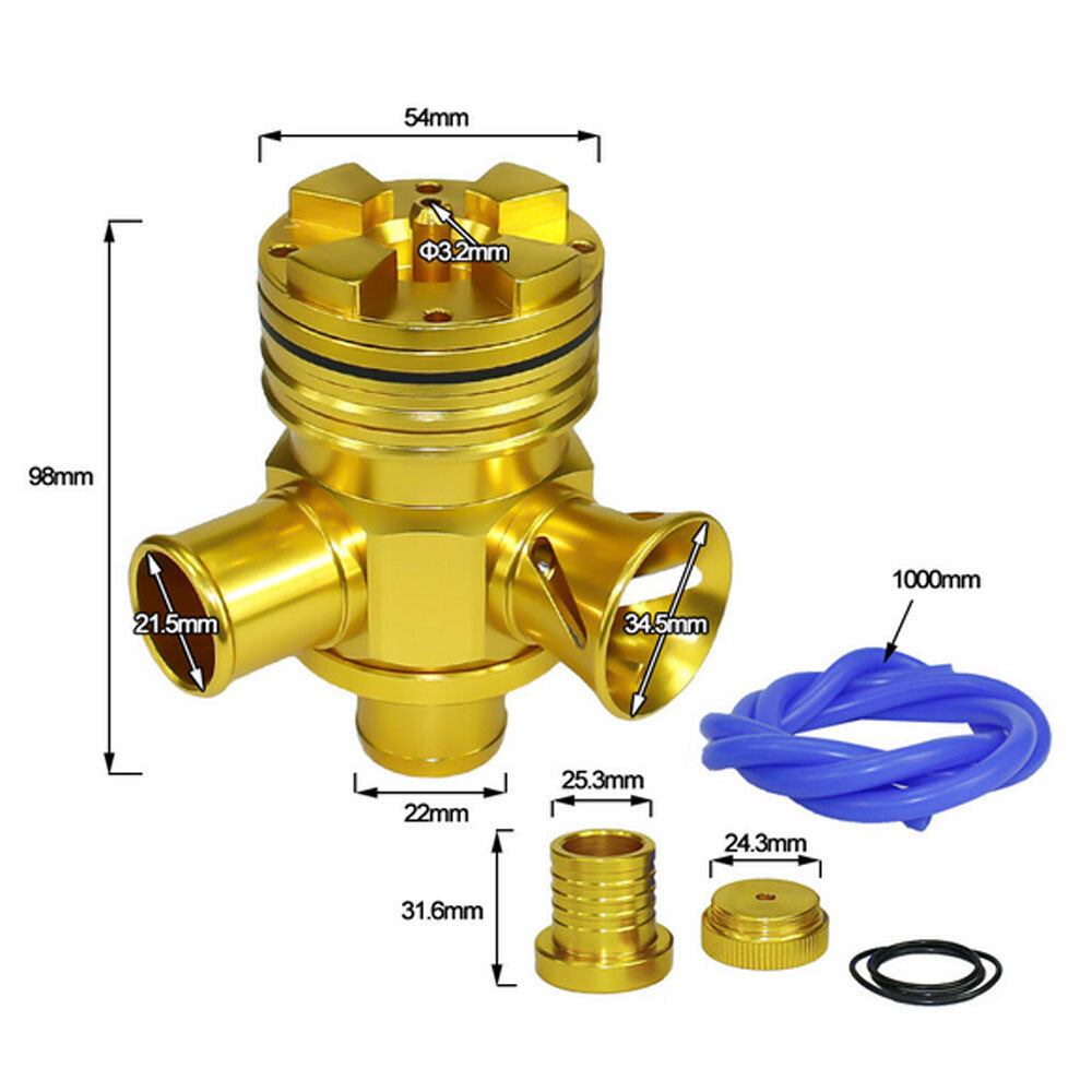 Blow Off Valve BOV for V-W GTI for Golf Beetle for Jetta for Audi 1.8T 2.7T A3 for A4 TT Q