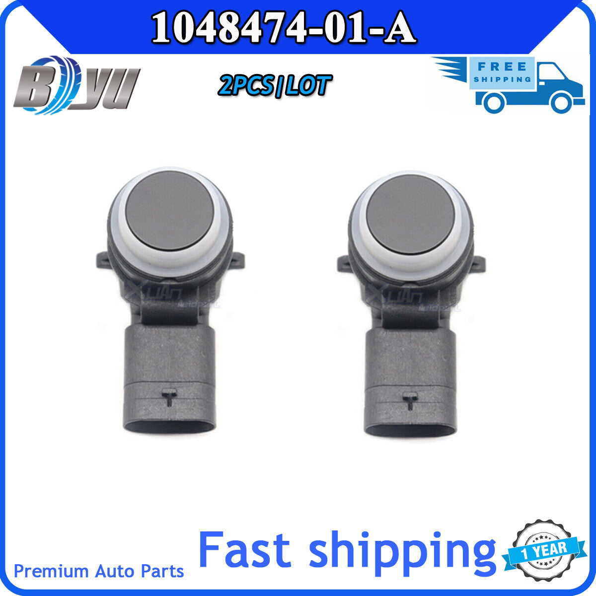 1048474-01-A Front 2x PDC Parking Sensors for Model SX 2012-2015 026303332- v