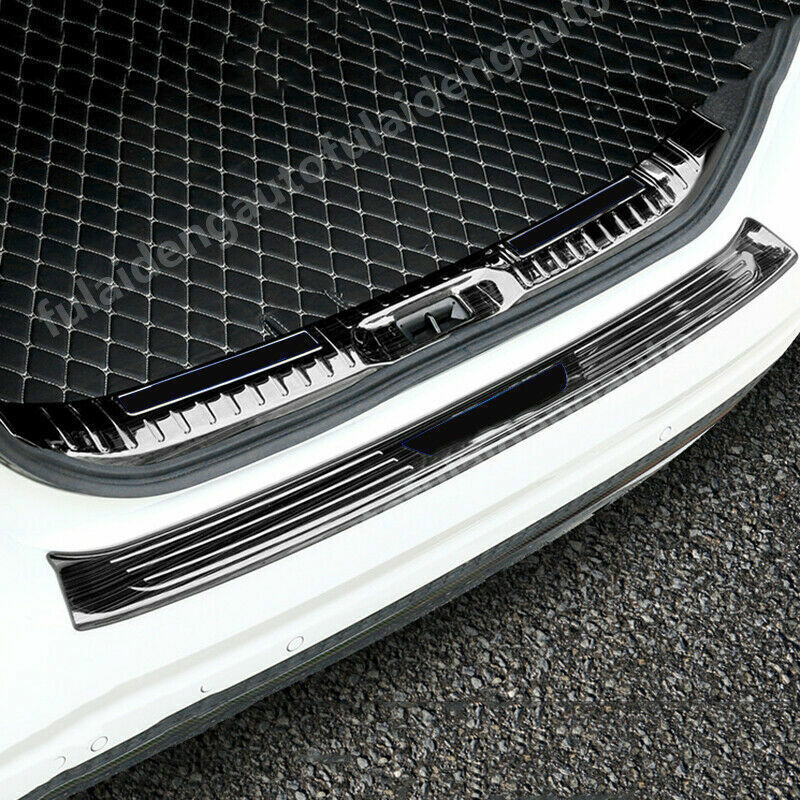 for Nissan Altima 19-2024 Black Rear Bumper Protector Plate Cover Trim Guard 2p