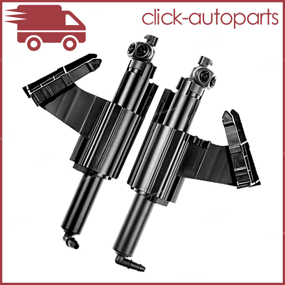 Pair LeftRight Headlight Washer Jet Nozzle Fit for Ford Focus III 2012-2015