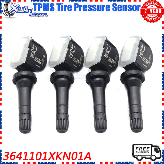 4-pack of brand new automotive TPMS tire pressure sensor monitoring systems suitable for Haval 3641101XKN01A- v