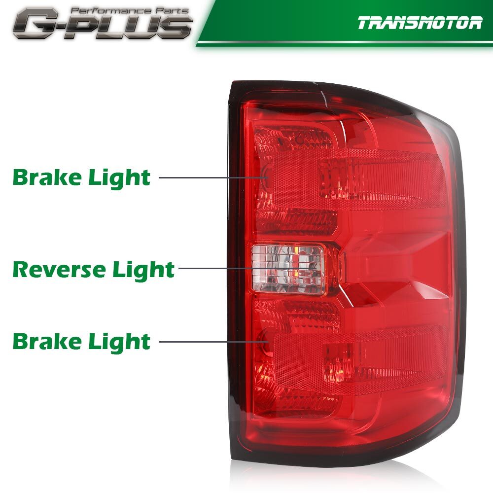 Fits 2014 - 2018 for Silverado 1500 Passenger Side Tail Light Brake Light Brand New - v