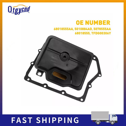 Transmission Filter Kit w/ Gasket 68018555AA For 2007-17 for Chrysler for Dodge for Ram 62TE