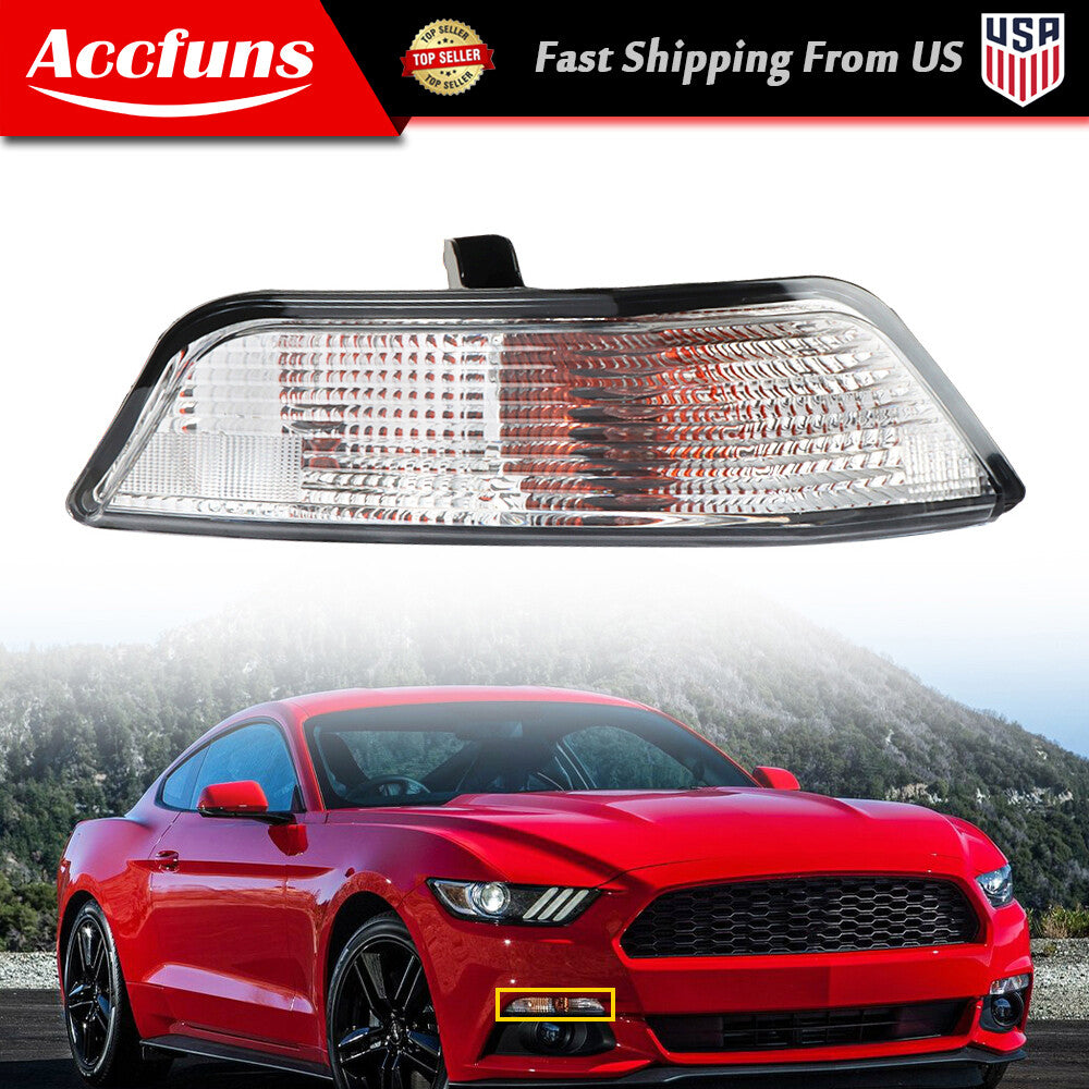 Transparent stop signal lights for 2015 and 2016 for Mustang passenger side. n