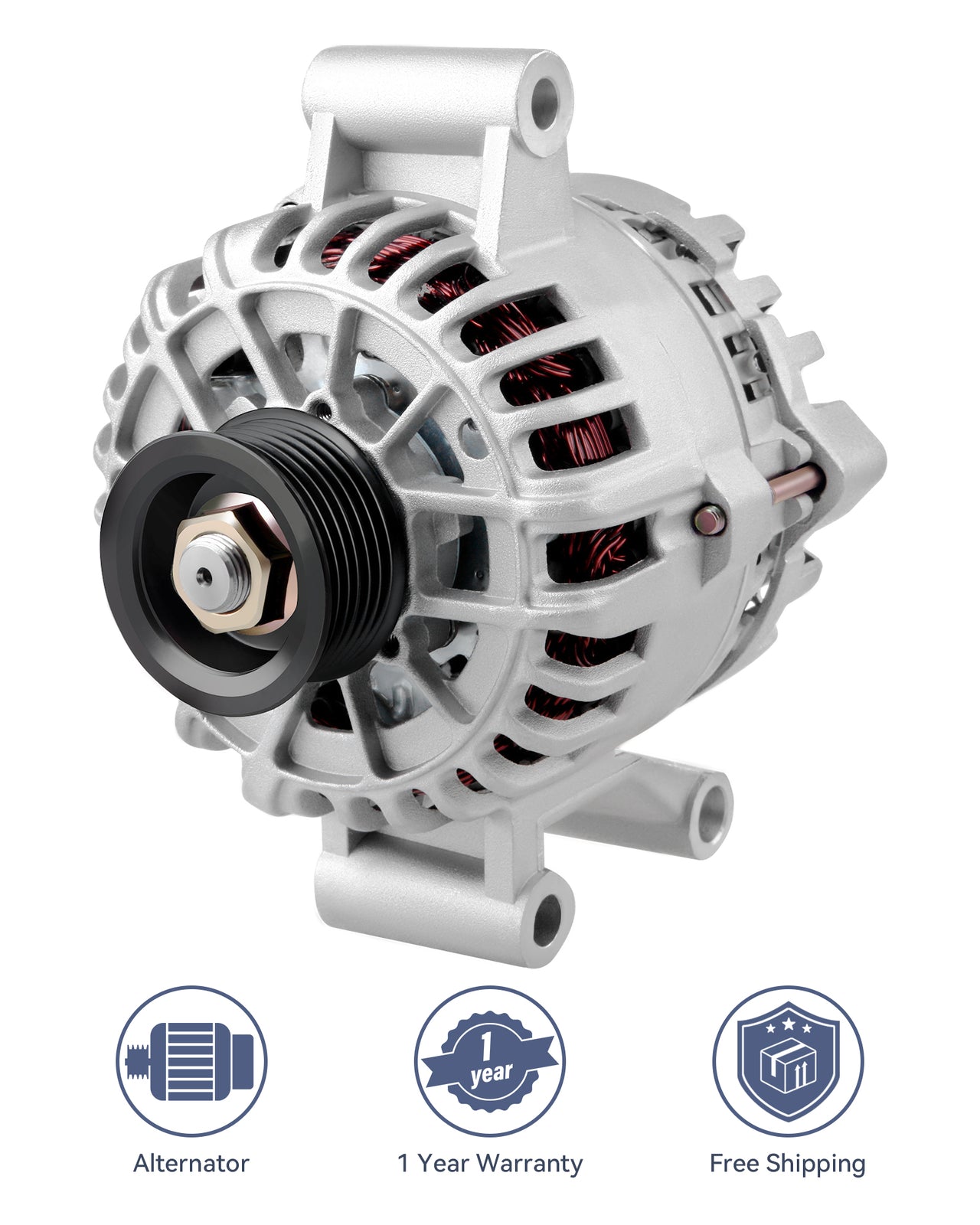 1L8U10300CD Alternator Fit for 2001-2004 for Ford Escape  for Mazda Tribute 3.0L V6