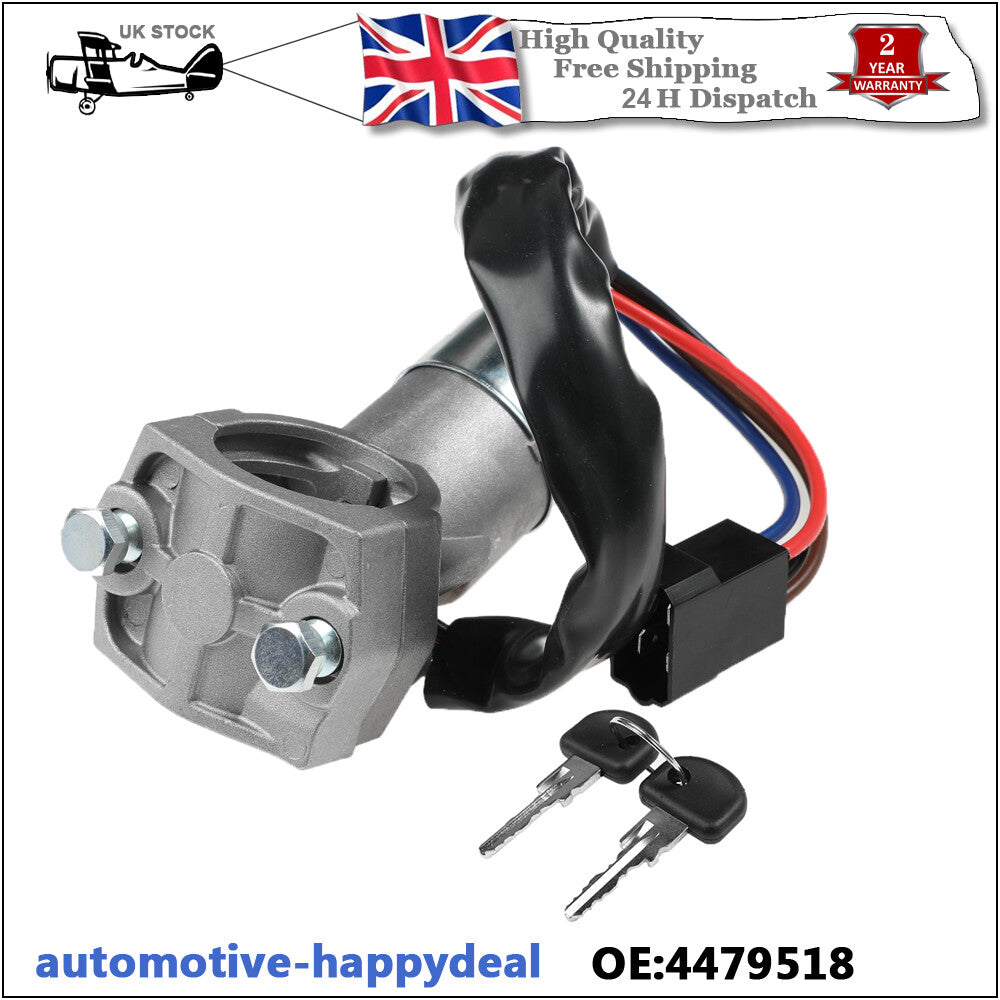 for FIAT DUCATO for PEUGEOT J5 for CITROEN C25 1x IGNITION BARREL LOCK SWITCH 2 KEYS