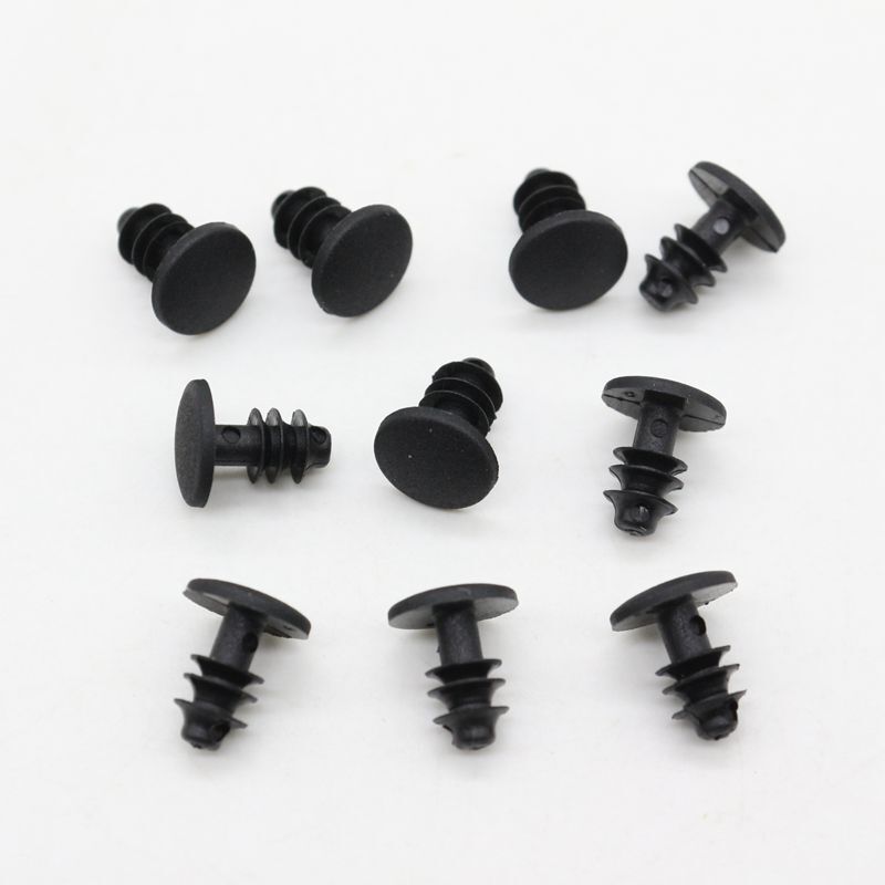 10-piece pack of black nylon luggage compartment securing clips for VW for Audi 1H086719901C