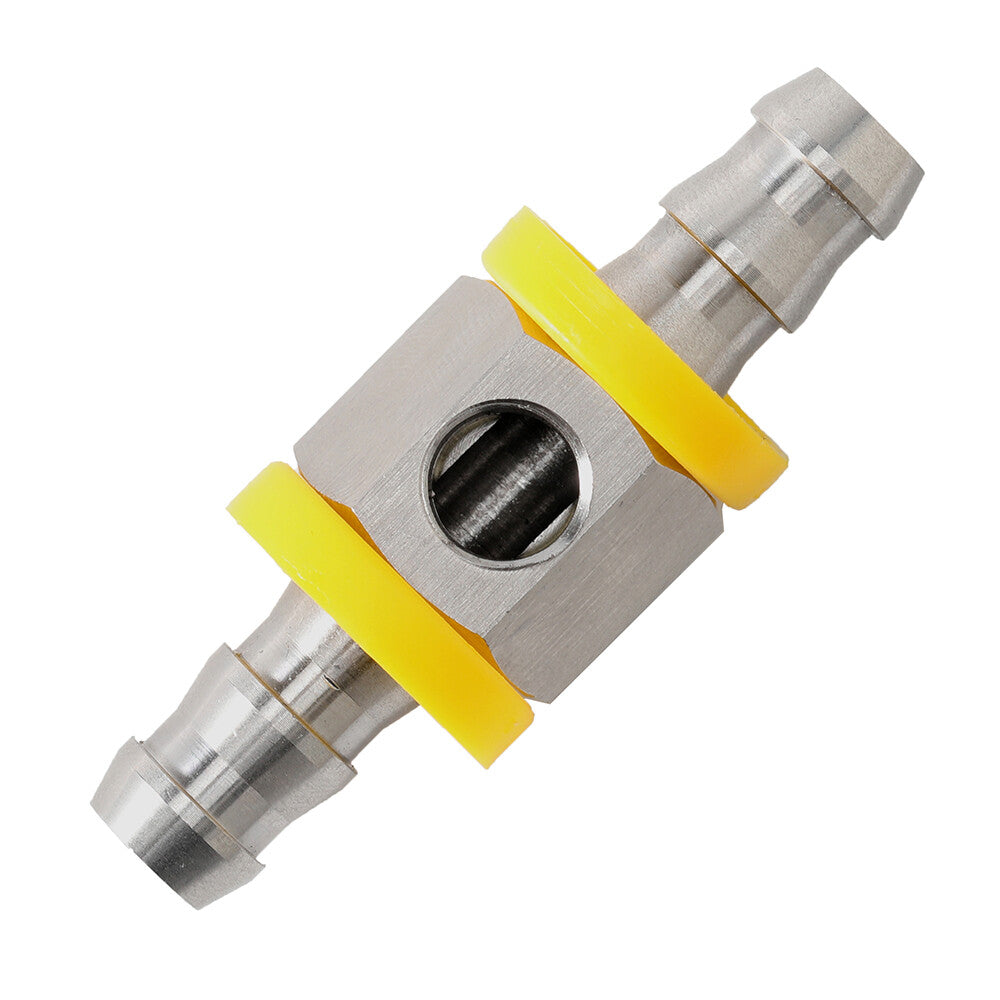 GlowShift 1/2â€?Fuel Line Fuel Pressure Gauge Sensor T-Fitting Adapter Q