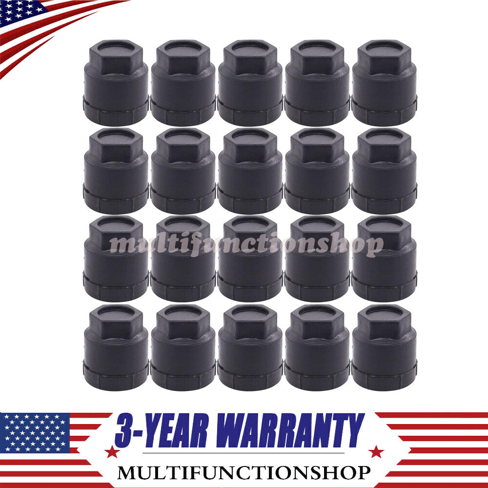 20PCS Wheel Lug Nut Covers Fits for Pontiac for Gmc Typhoon for Pontiac 6000 1990-1991 Q