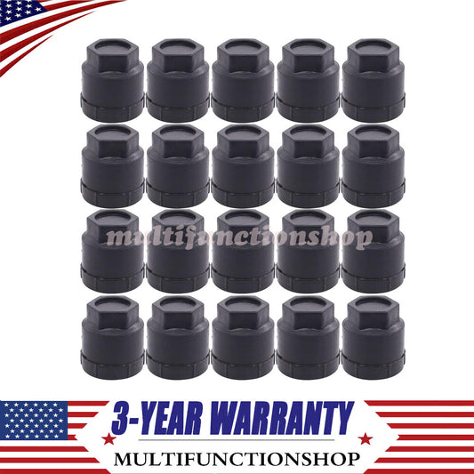 20PCS Wheel Lug Nut Covers Fits for Pontiac for Gmc Typhoon for Pontiac 6000 1990-1991 Q