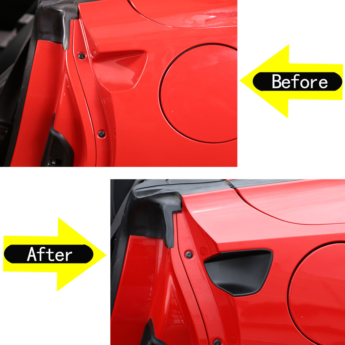 2-Pack for 2016-2019 for X1 F48 Gloss Black Front Fog Lamp Cover Trim- v
