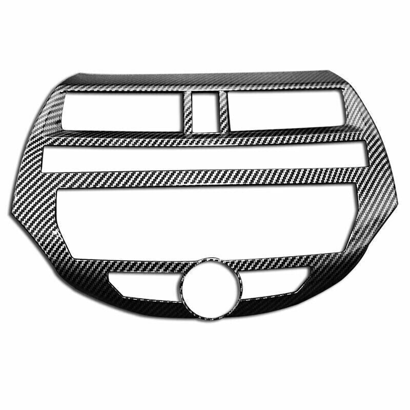 Console CD Switch Control Panel for Honda Accord Crosstour 08-2013 Carbon Fiber