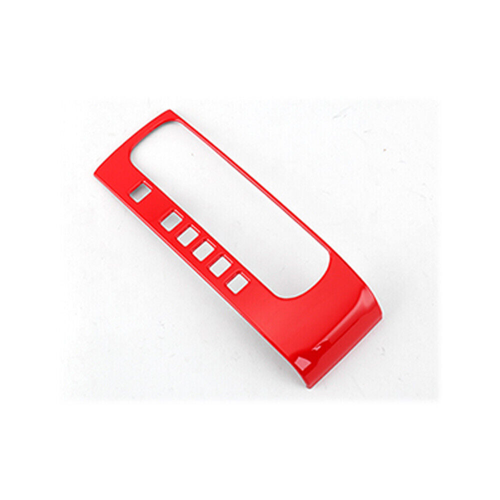 Console Gear Shift Frame Cover Trim 1 for Honda for Civic 2016-2021 10th Bright Red